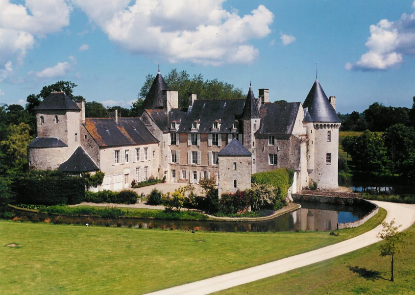 Castle of Colombières, France